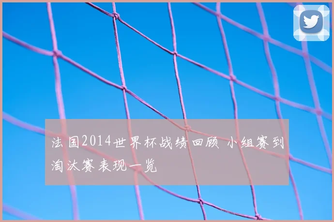 法国2014世界杯战绩回顾 小组赛到淘汰赛表现一览
